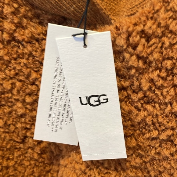 UGG Deann Cloudfluff V Neck Sweater, NWT - Picture 5 of 16